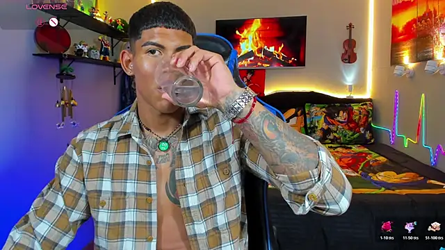 Show de Damian_latinxxx na webcam