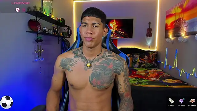 Show de Damian_latinxxx na webcam