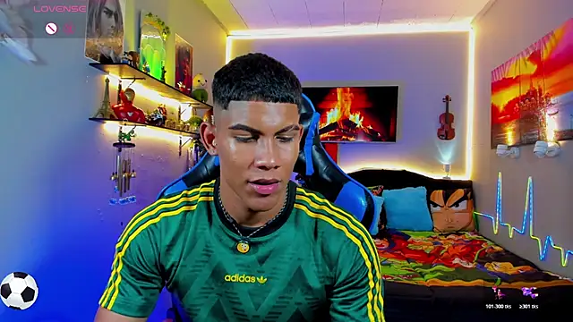 Show modela Damian_latinxxx na web-kameri