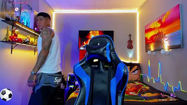 Webkamerová show Damian_latinxxx