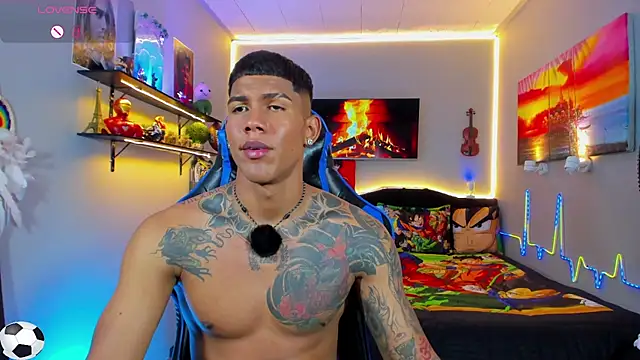 Webkamerová show Damian_latinxxx