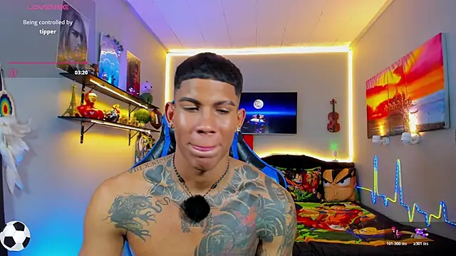 Show de Damian_latinxxx na webcam
