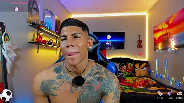 Show de Damian_latinxxx na webcam