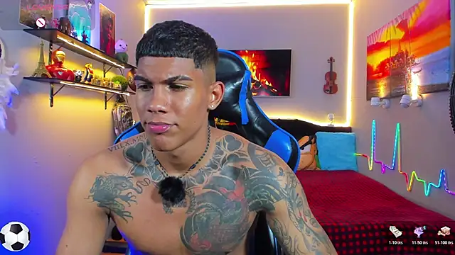 Webkamerová show Damian_latinxxx
