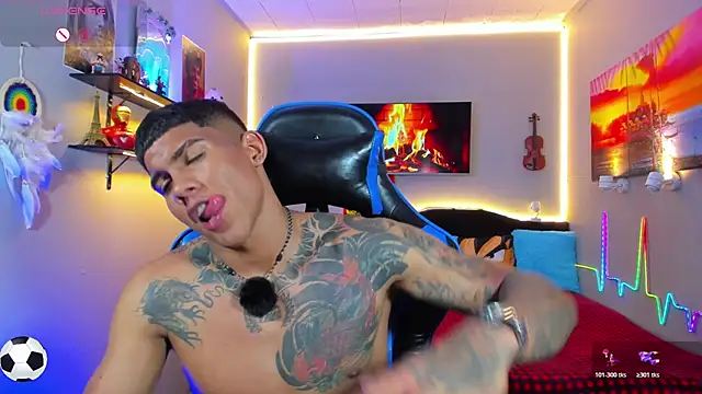 הופעת וובקאם של Damian_latinxxx