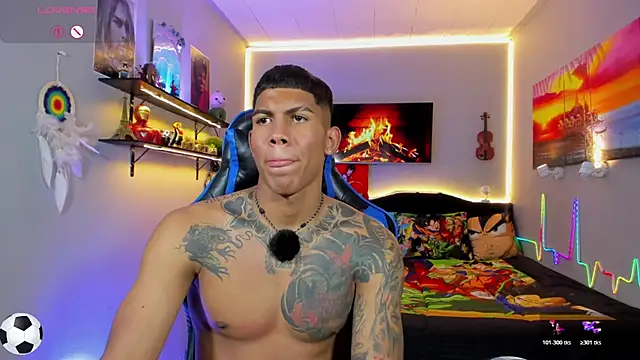 Webkamerová show Damian_latinxxx