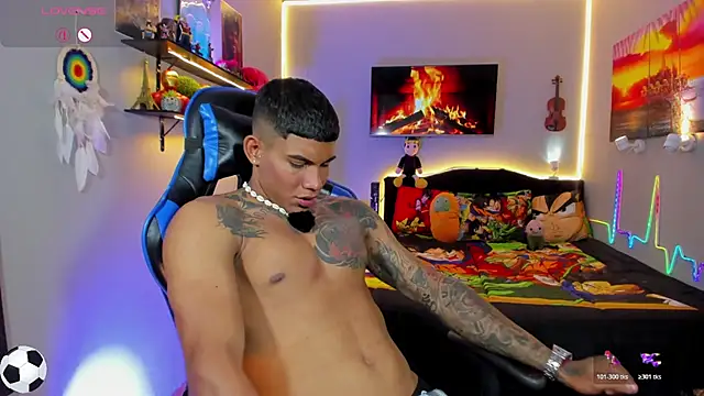 Show de Damian_latinxxx na webcam