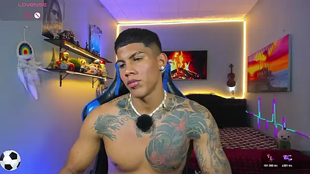 Show de Damian_latinxxx na webcam