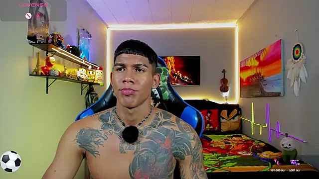 Webkamerová show Damian_latinxxx