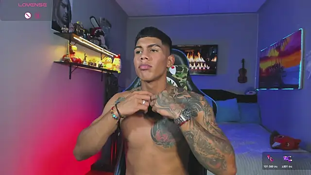 Webkamerová show Damian_latinxxx