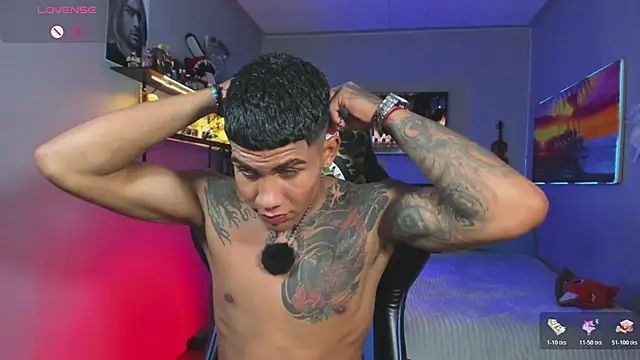 Webkamerová show Damian_latinxxx