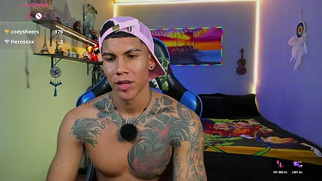 Webkamerová show Damian_latinxxx