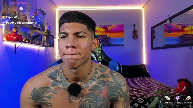 Show de Damian_latinxxx na webcam