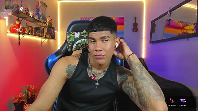 Damian_latinxxx webkamerás műsora