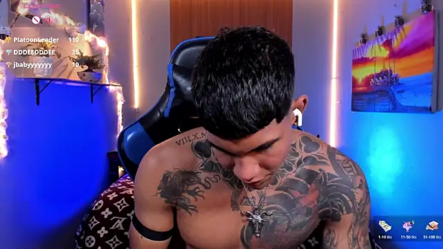 Webkamerová show Damian_latinxxx