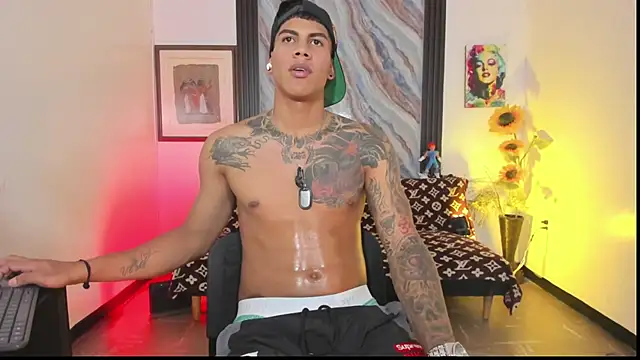 Webkamerová show Damian_latinxxx
