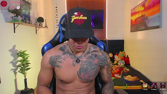 Damian_latinxxx webkamerás műsora