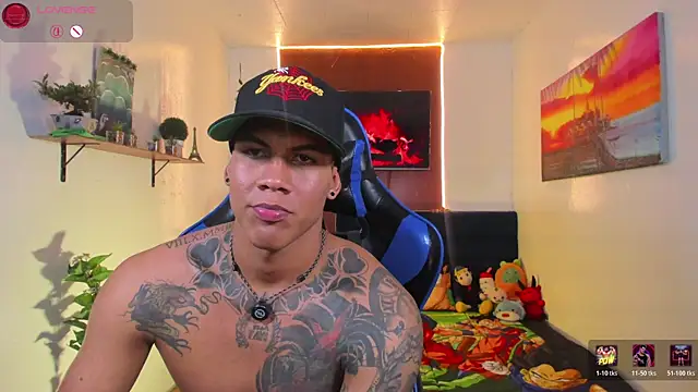 Show de Damian_latinxxx na webcam