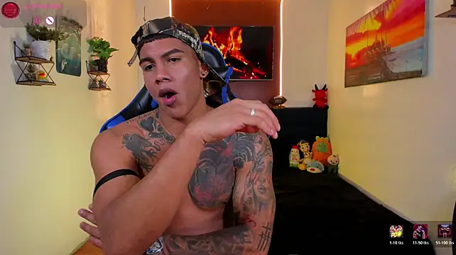 הופעת וובקאם של Damian_latinxxx