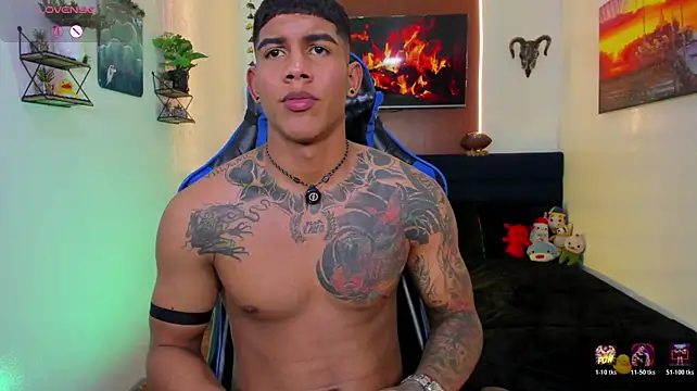 Show de Damian_latinxxx na webcam