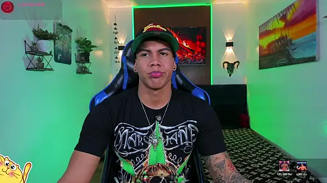 Webkamerová show Damian_latinxxx