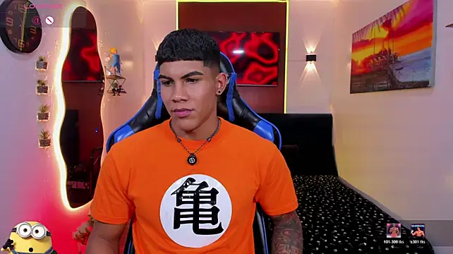Show modela Damian_latinxxx na web-kameri