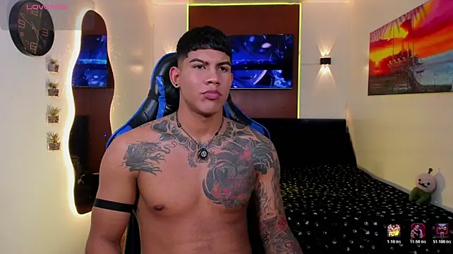Show de Damian_latinxxx na webcam
