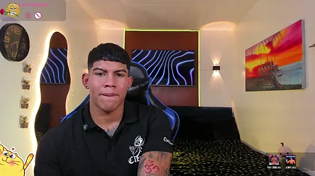 Webkamerová show Damian_latinxxx