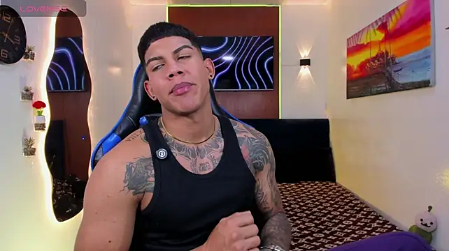Show de Damian_latinxxx na webcam