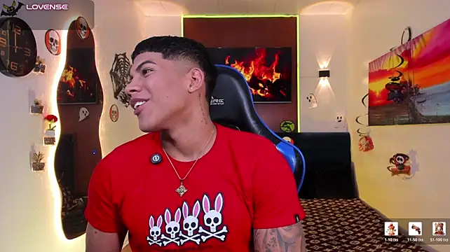 Webkamerová show Damian_latinxxx