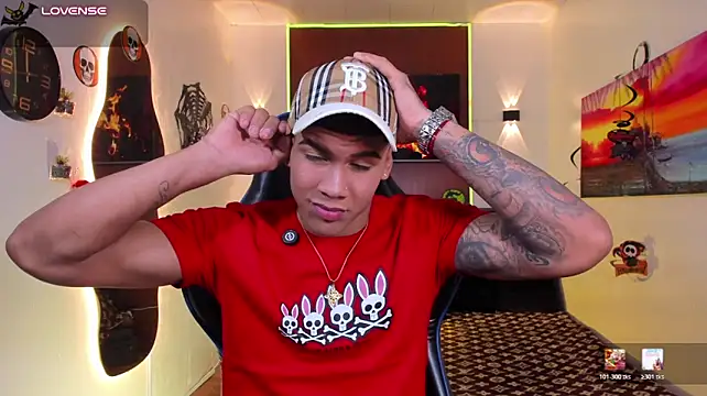 Webkamerová show Damian_latinxxx