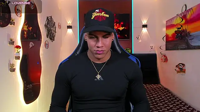 Show modela Damian_latinxxx na web-kameri