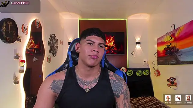 Show de Damian_latinxxx na webcam