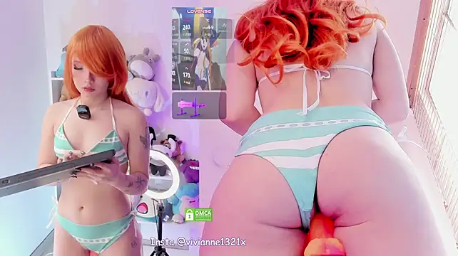 Show de Violetvivi na webcam