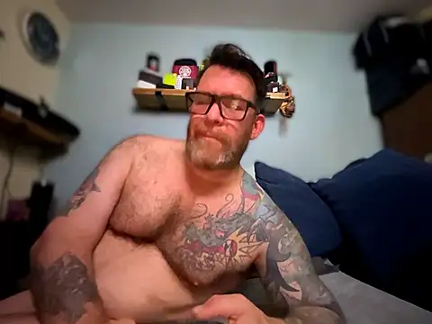 โชว์เว็บแคมของ Tattooednakedguy