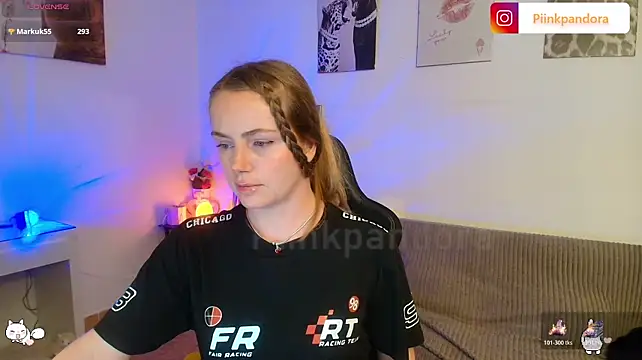 Webkamerová show Piinkpandora