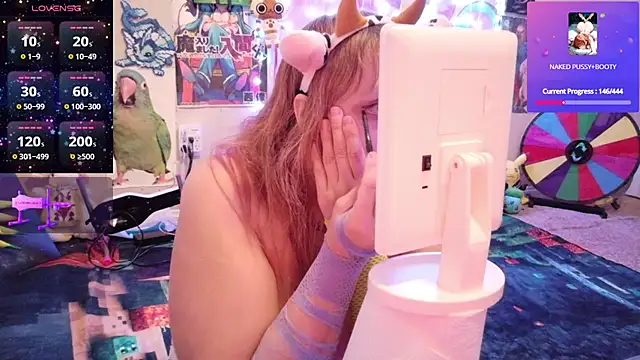 Show webcam de BabyZelda