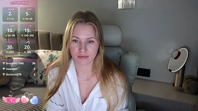 IsabelAllen Adlı Modelin Web Kamerası Şovu