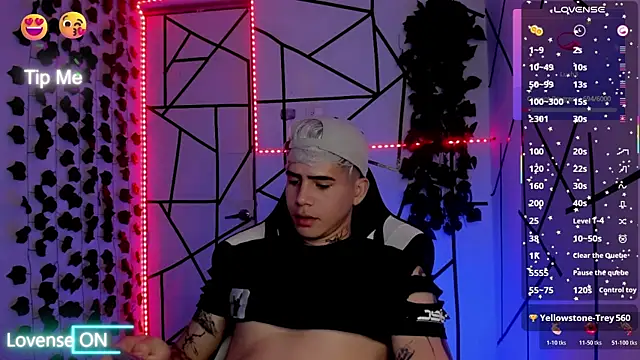 Show Webcam de Tayson_Rivers