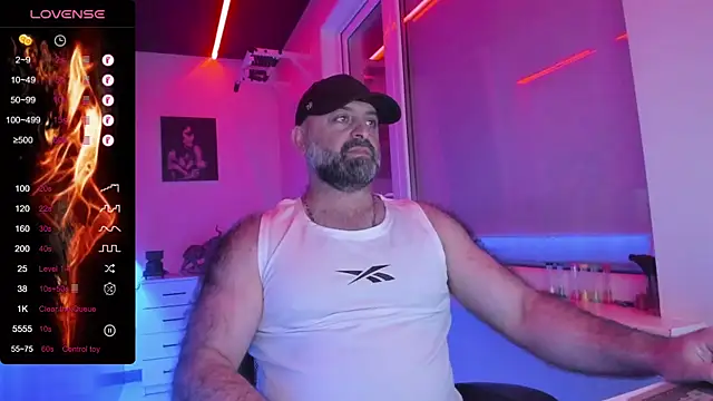 HAIR-MAN: διαδικτυακό σόου στην κάμερα