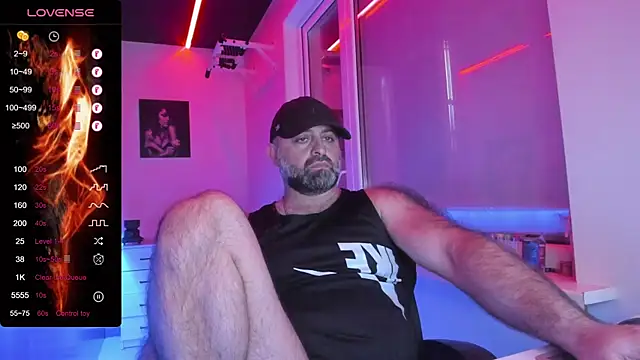 Webkamerová show HAIR-MAN
