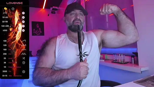 Webkamerová show HAIR-MAN