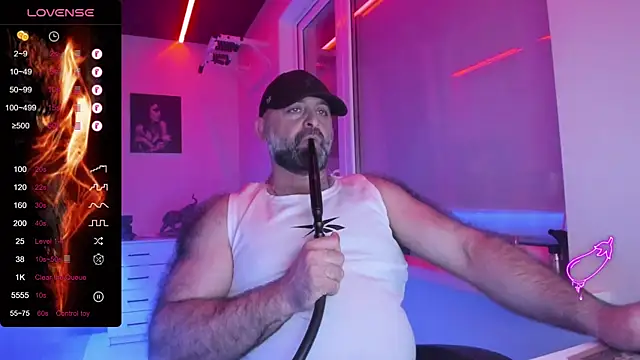 HAIR-MANn Webbikameraesitys