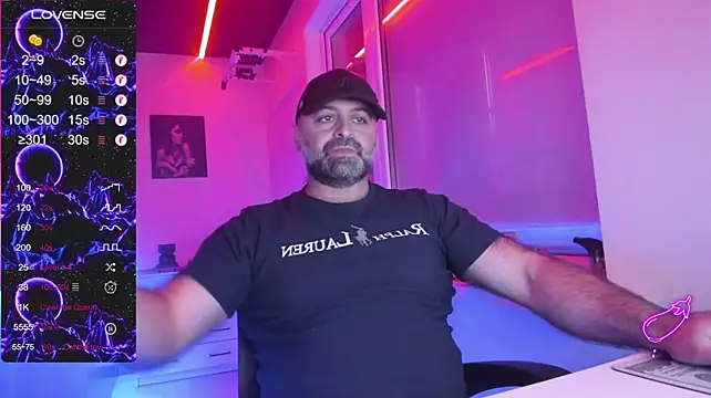 HAIR-MAN webcam show