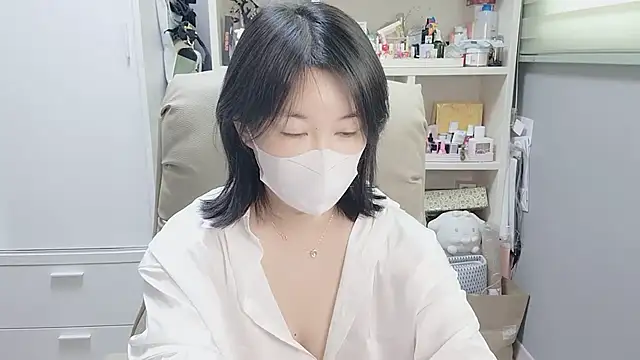 Show de HaNa_Kim na webcam