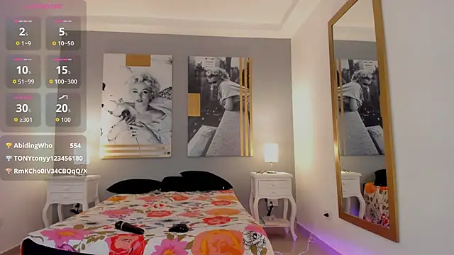 Show de KenyaMystic na webcam