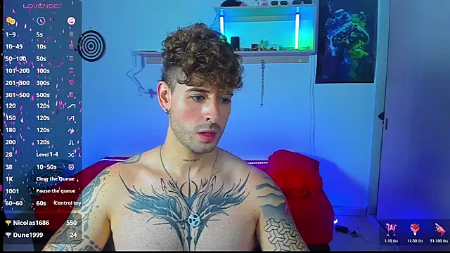 Ares_blue 웹캠 쇼