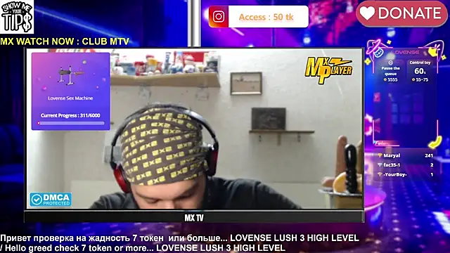 Webkamerová show AnalChampionLovense777