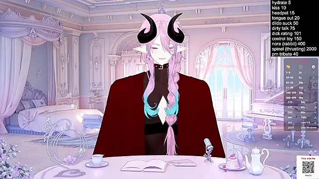 ValeriyaValentine webkamerás műsora