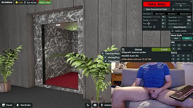 kinkmale87's Webcam Show